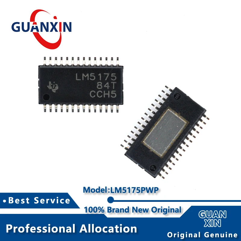 

100% New 2pcs/5pcs LM5175PWPR LM5175PWPT HTSSOP-28 Marking LM5175