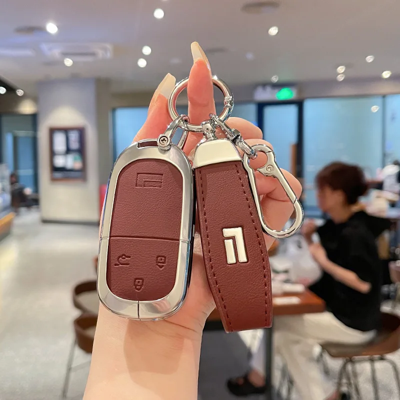 

Premium Zinc Alloy Key Cover Case for Extreme Stone 01 7-Seater/6-Seater Premium (2023) - Protective Key Fob Shell