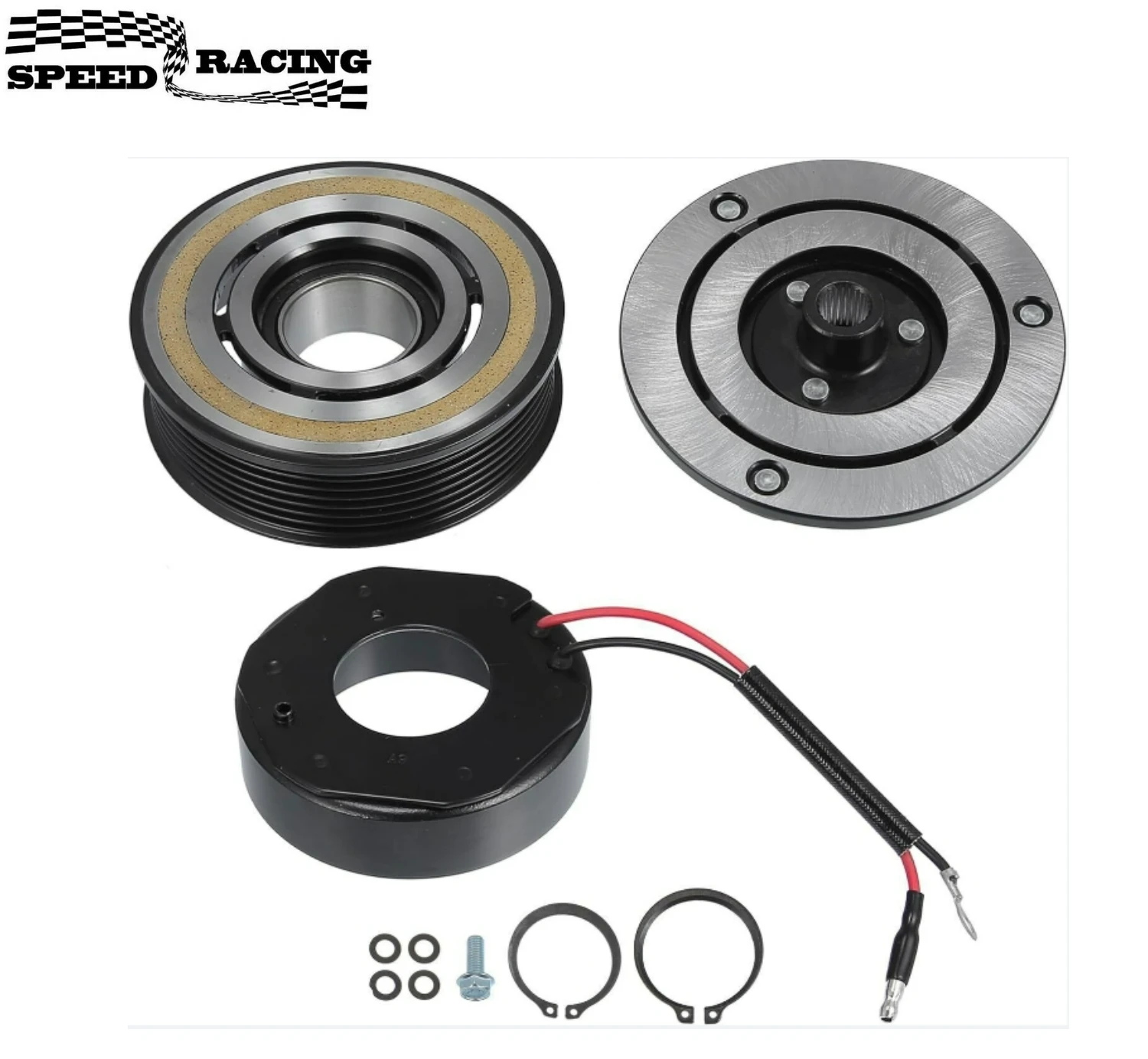 

8832004060 AC COMPRESSOR CLUTCH KIT PULLEY COIL FITS for 2005 - 2015 Toyota Tacoma 2.7L & 4.0L