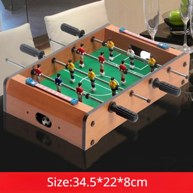 Foosball Table Mini Football Table Game Foosball Score Keepers Wooden Soccer Table Top For Kids Family Night Parties Game Room