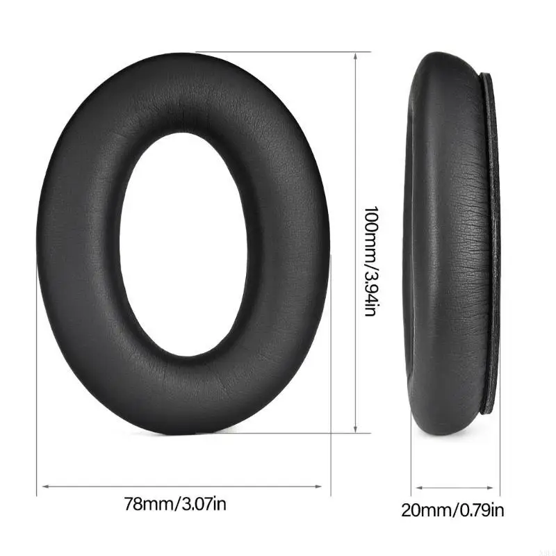 

N3UB Замена подушек для ушных подушек для QC45 QC35 Беспроводные наушники наушники наушники наушники ушной ушной крышка повышают