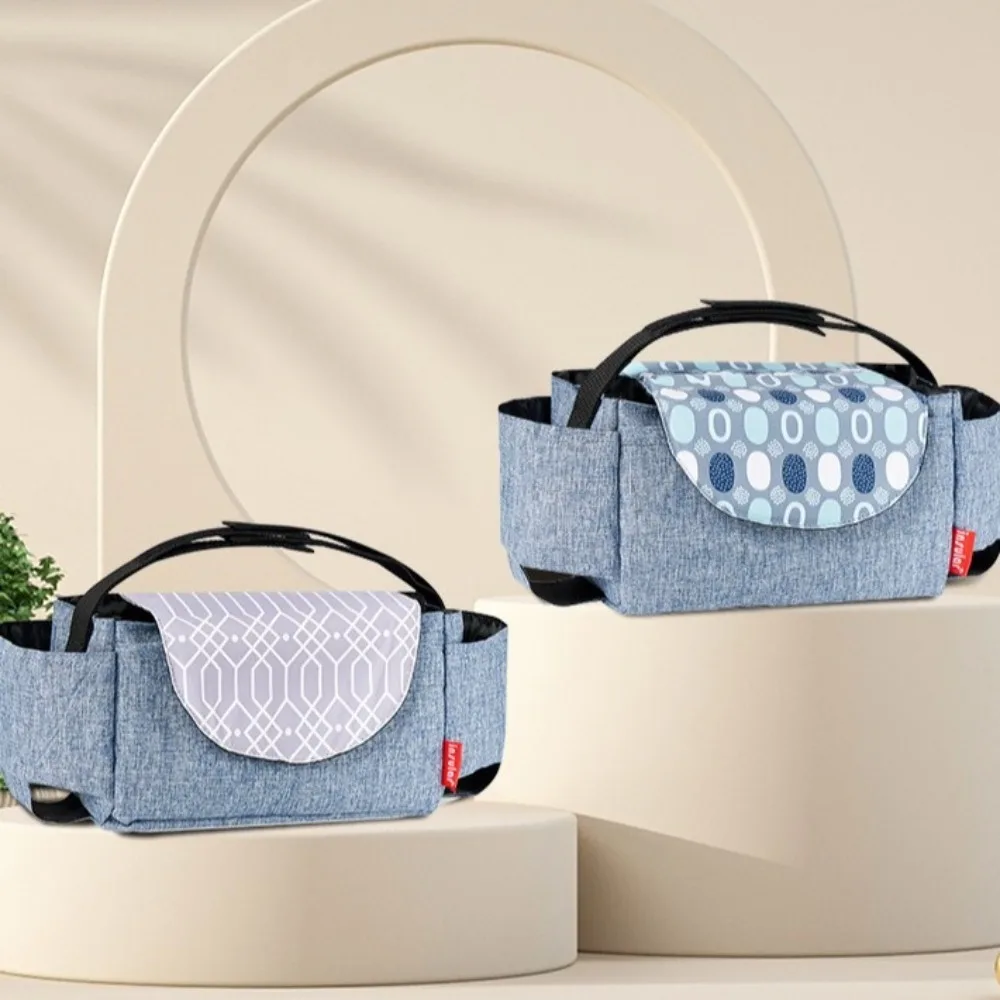 

Multifunctional Stroller Organizer Bag Bottle Holder Large Capacity Stroller Hanging Bag Diaper Bag Mommy Bag Pram Storage Bag