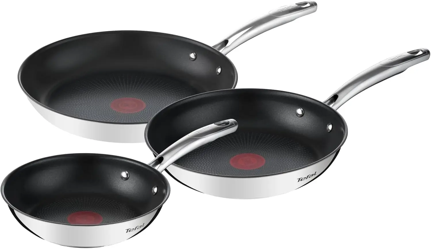 Tefal 3170000000000 Duetto + Plus Set 20/24/28cm Bratpfannen