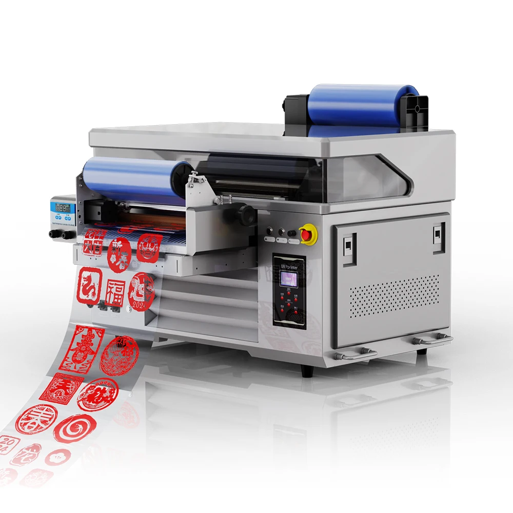 A2 Size 4060 UV Flatbed Printer Printing Uv Dtf Roll Film for All Flatbed Material Like Board Glass Bottle Pen and Crystal