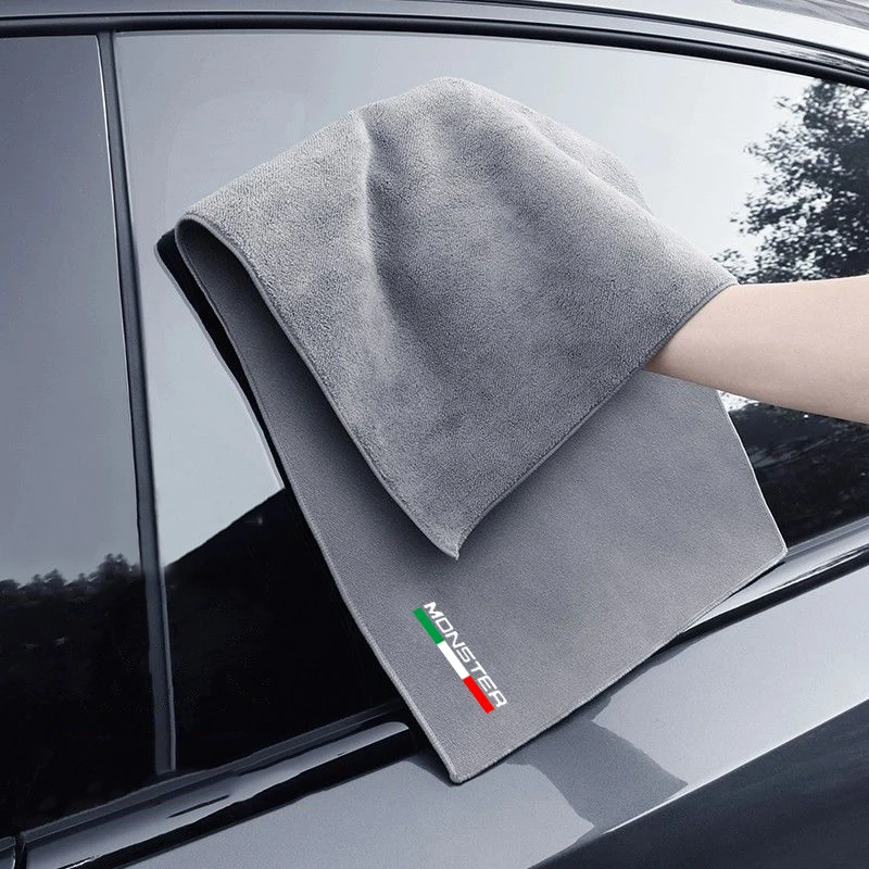 

Motorcycle Suede Wash Towel Microfiber Cleaning Rag Cloth For Ducati Monster Ducati Panigale Diavel Superleggera V4 V2 Scrambler