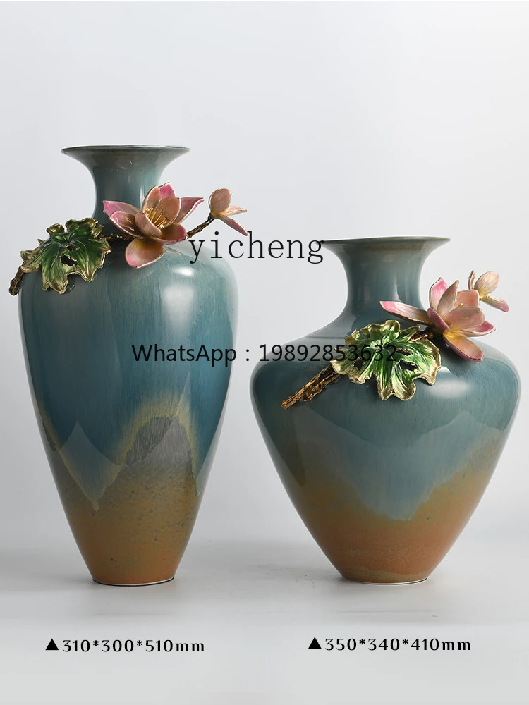 

BJ ceramic vase living room entrance dining table exquisite creative art decoration