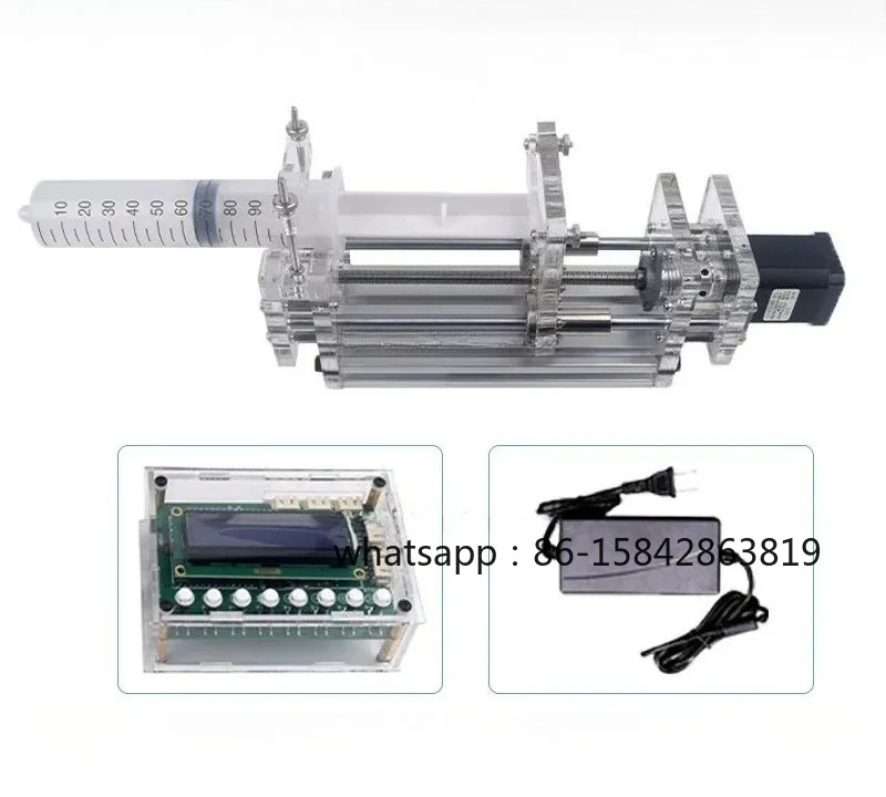 Touch Screen Laboratory Syringe Pump Automatic Dispensing Machine, Microfluidic Electrospinning Micro Pump, Electric Fluid Pump