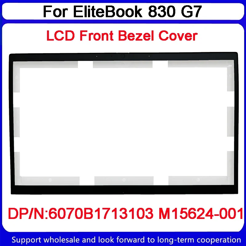 ใหม่สำหรับ HP eliteebook 830 G7พร้อมไมโครโฟน M15624-001โมดูลขอบด้านหน้าจอ LCD