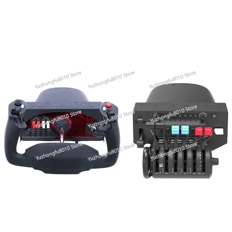 

Yoke Switch Panel Saitek Evo Honeycomb Throttle Assembly P3D Flight Simulation Xplan