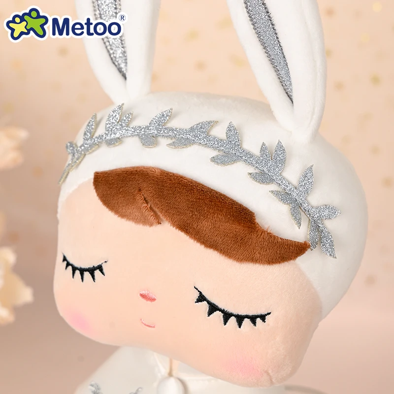 Metoo-Boneca Angela Princess Charlotte para crianças, presente de aniversário infantil para meninas e bebês, novos Plushies, original, 34cm, 2023