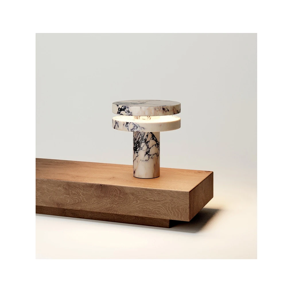 

Modern Light Luxury Marble Table Lamp Designer Living Room Hotel Bedroom Bedside Decorative Table Lamps