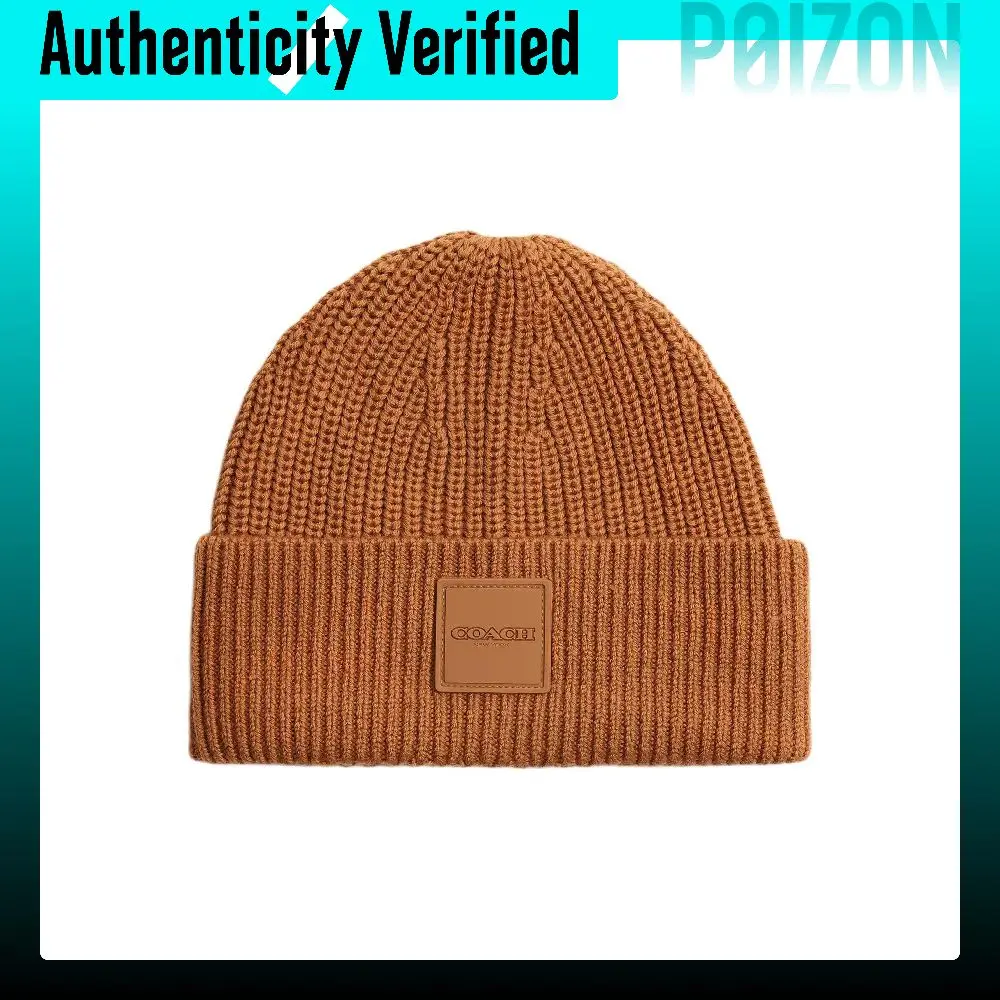 COACH Beanies Women's Light Saddle Brown CCT99 LQD