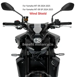 NEW Motorcycle Accessories Windshield Windscreen Windshield Wind Shield Deflectors For YAMAHA MT 09 2024 2025 MT-09 2024 MT09 SP