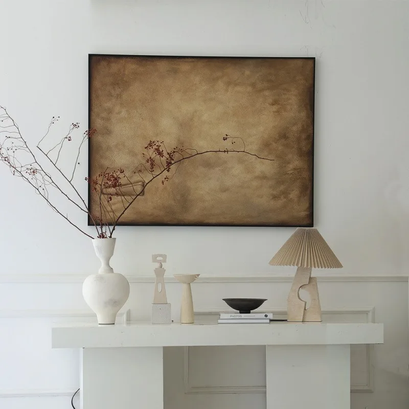 Table lamp art decoration ornament study bedroom retro style dining table temperament bed