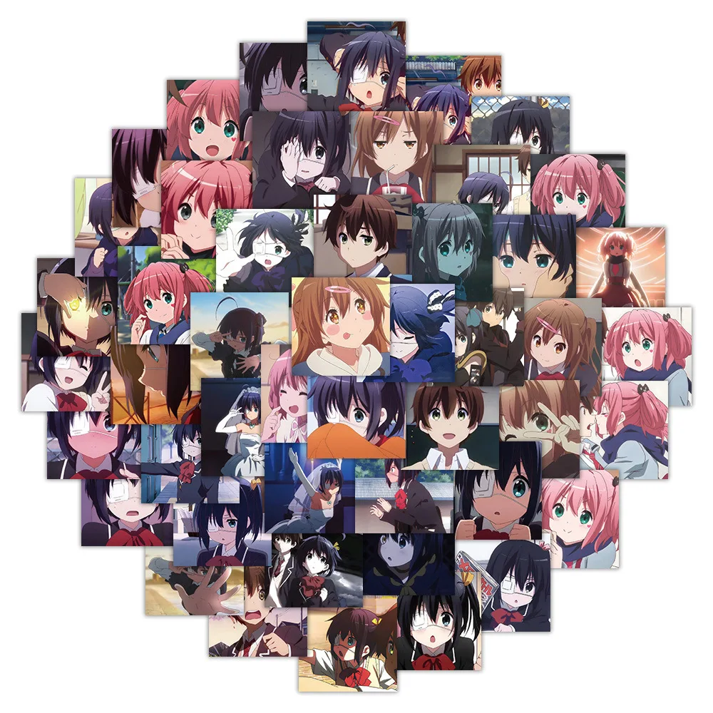 Love Chunibyo وغيرها من الأوهام ملصق الكتابة على الجدران, ملصقات الكرتون الزخرفية, الأمتعة, سكوتر, كمبيوتر, 63 أو #1