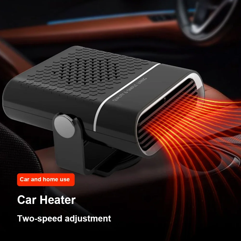 12/24 V Car Heater Car Heater Defogger 2 in 1 Modes Heating and Cooling Portable Heater Fan Anti-Fog Mini Car Heater Defroster