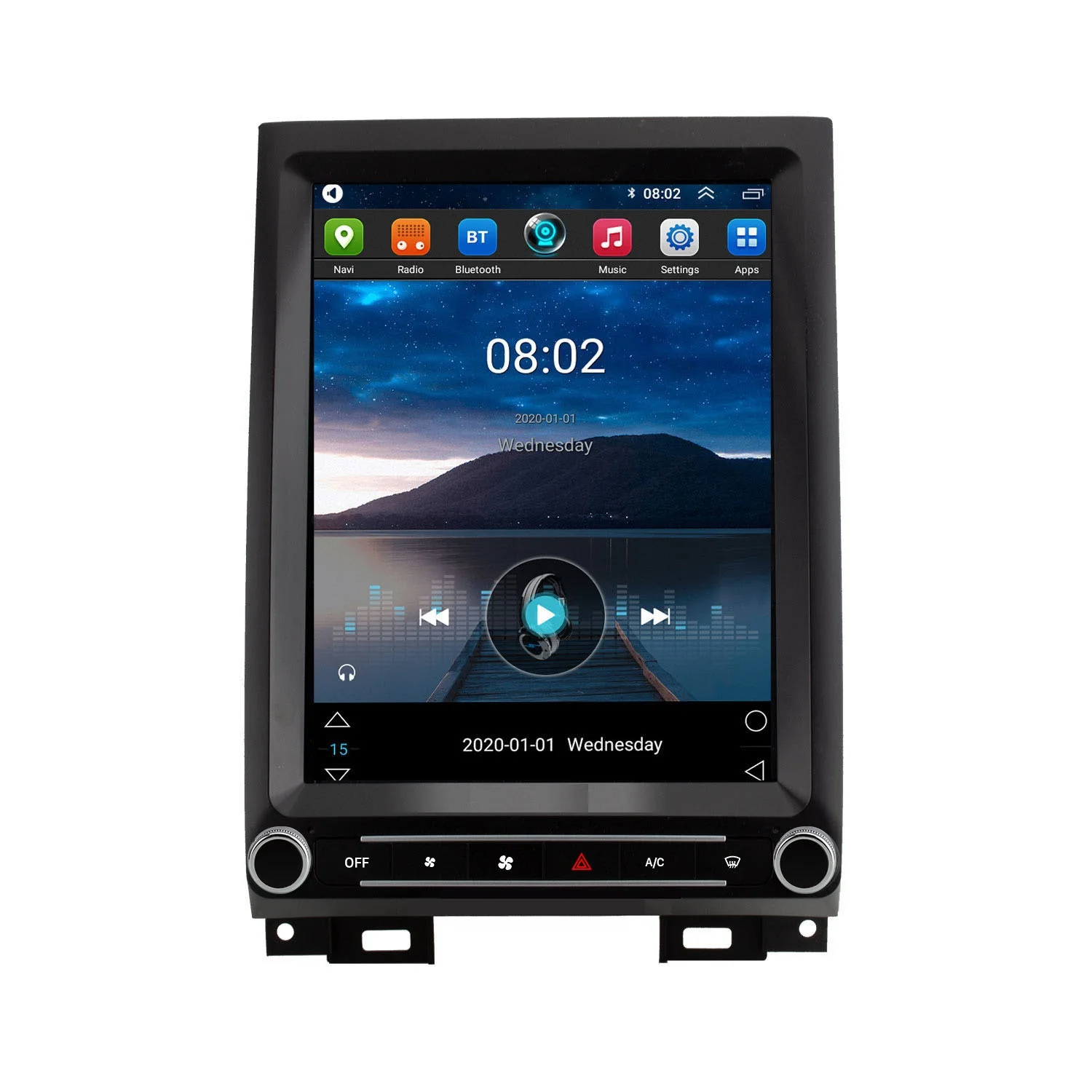 

Player GPS Navigation Head Unit Android For Ford F350 2015-2020 8+128G Car Radio Stereo Receiver Autoradio Multimedia
