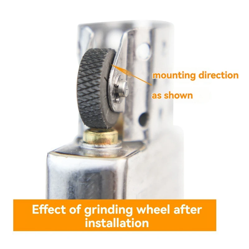 5 قطعة عجلات ل ZIPPO أخف الصلب عجلة طحن عجلة أخف والعتاد تألق عجلة الصوان عجلة الملحقات