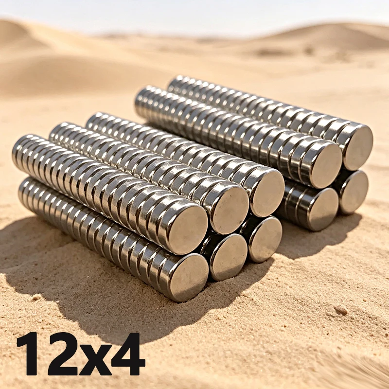 12x4mm Magnet Permanent Magnetic Imanes 5-300pcs Neodymium Magnet N35 NdfeB Round Shape 12*4mm Magnet Accessory