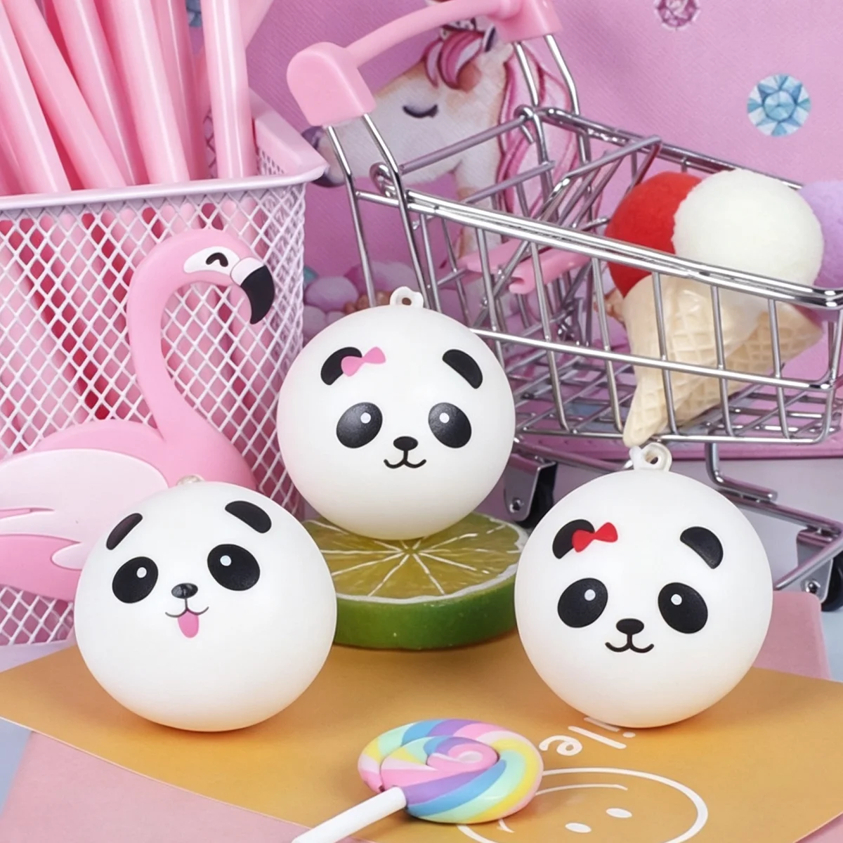 Slow Rising Bread Stress Relief Toy Squishy Soft Foam Novelty Sensory Plaything Anti Anxiety Squeeze Toy Cute Relaxation Gift
