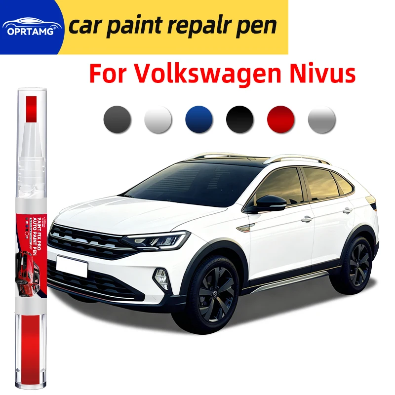 

Ручка для ремонта лакокрасочного покрытия автомобиля Volkswagen Nivus, инструмент для удаления царапин, аксессуары для авто, черная аэрозольная краска