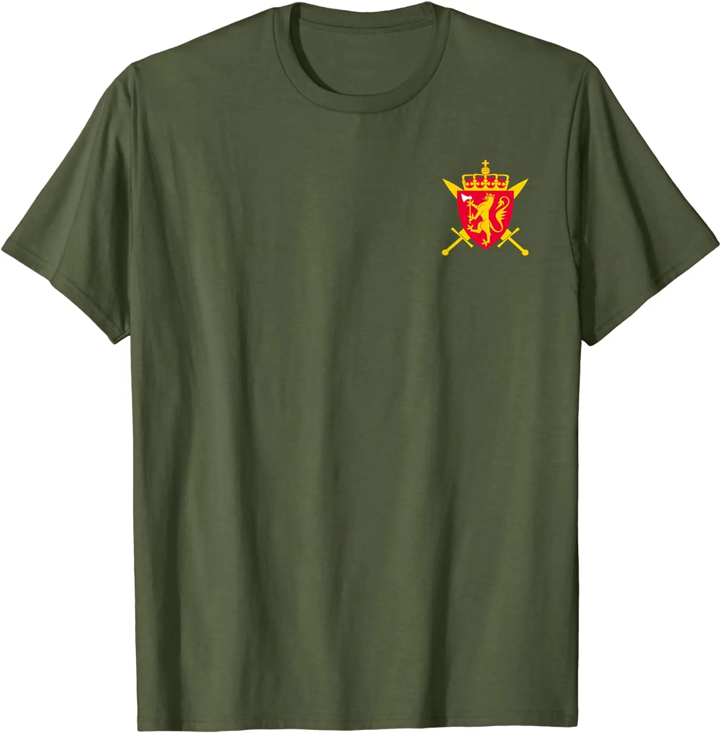 Norwegian Army FSK Special Forces Forsvarets Men T-shirt  Short  Casual  COTTON  O-Neck  tshirt