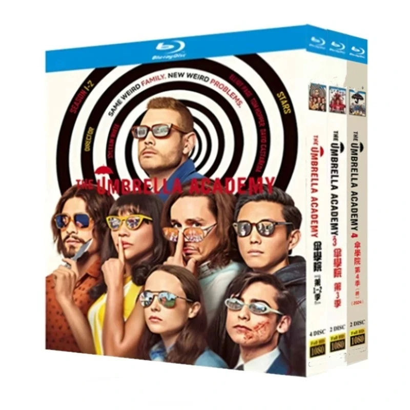 the-umbrella-academy-season-1-4-8-disc-blu-ray-bd-all-region-box-set-english-audio-high-definition-bd