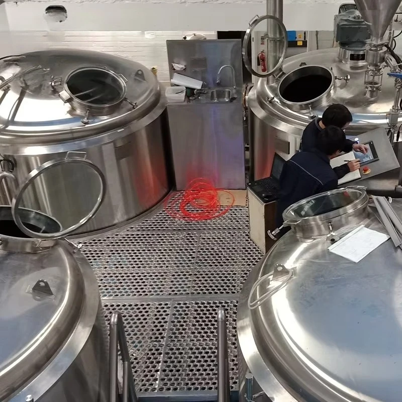 Steam Heated 20 BBL 30BBL 40BBL Beer Brewing System  20BBL  30BBL 40BBL Microbrewery Equipment