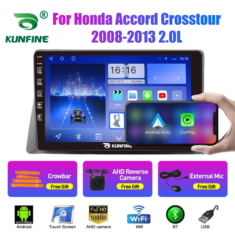 

Car Radio For Honda Accord Crosstour 2Din Android Octa Core Car Stereo DVD GPS Navigation Player Multimedia Android Auto Carplay