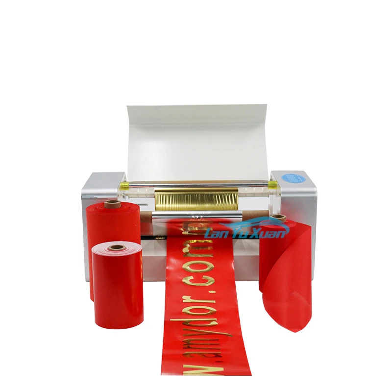 

360A Digital Ribbon Foil Automatic Hot Stamp Machine Low Temperature Labor-Save Heat Press No Plate Usage New for Paper Printing