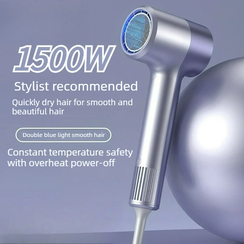 

Профессиональный фен для волос: высокоскоростной, с синим светом, постоянной температурой, не повреждает волосы, для домашнего и салонного использования