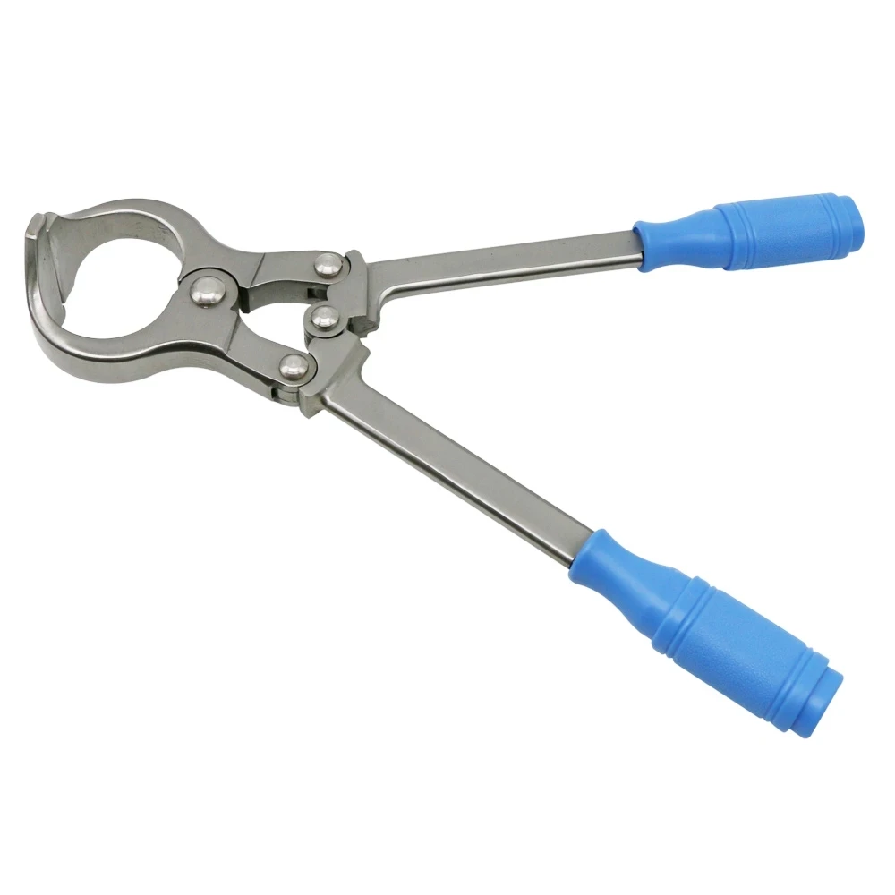 

Livestock Cow Pig Sheep Castration Pliers Stainless Steel Rubber Grip Bloodless Clamp Cattle Goat Carbon Pliers Livestock Tool