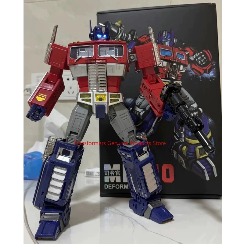 نمط جديد بقعة تحويل اللعب MMP-10 لوحة سبيكة أوبتيموس كوماندر KO 24 ساعة شحن روبوت مع أضواء المحمول الانتهاء