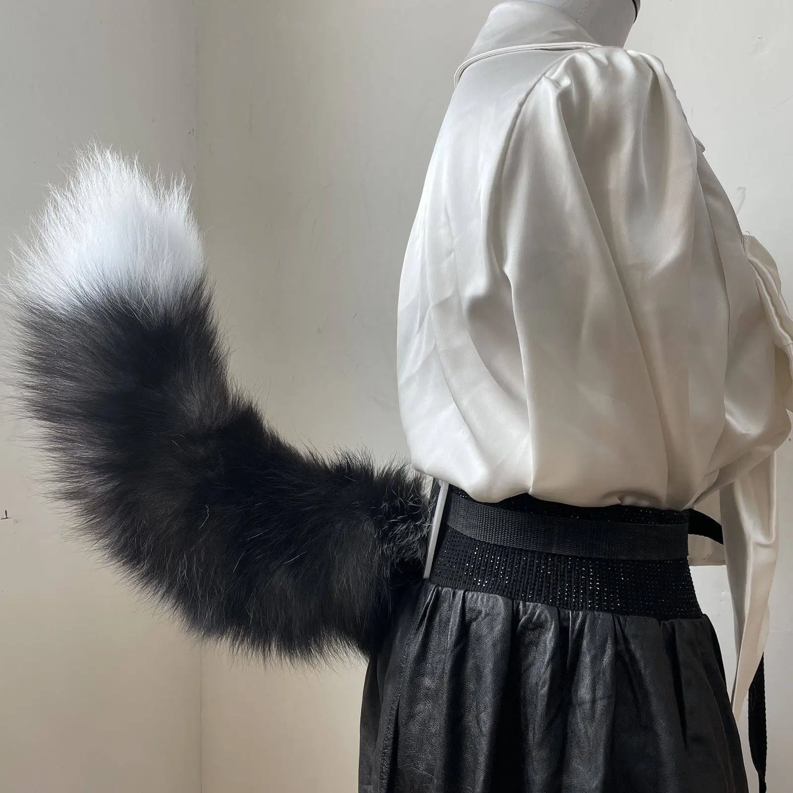 

Голосовой пульт управления хвостом, плюшевый хвост для собаки, умный, милый, электрический, хвост зверя, хвост щенка-лиса