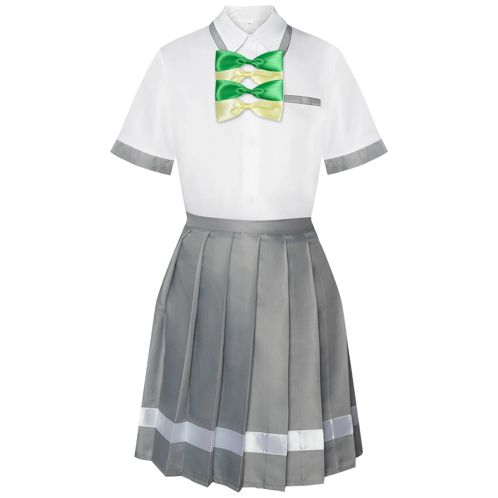 Game Anna Yanami Chika Komari Lemon Yakishio Cosplay Costume Anime Too Many Losing Heroines JK Uniform Skirt Girls Women Men