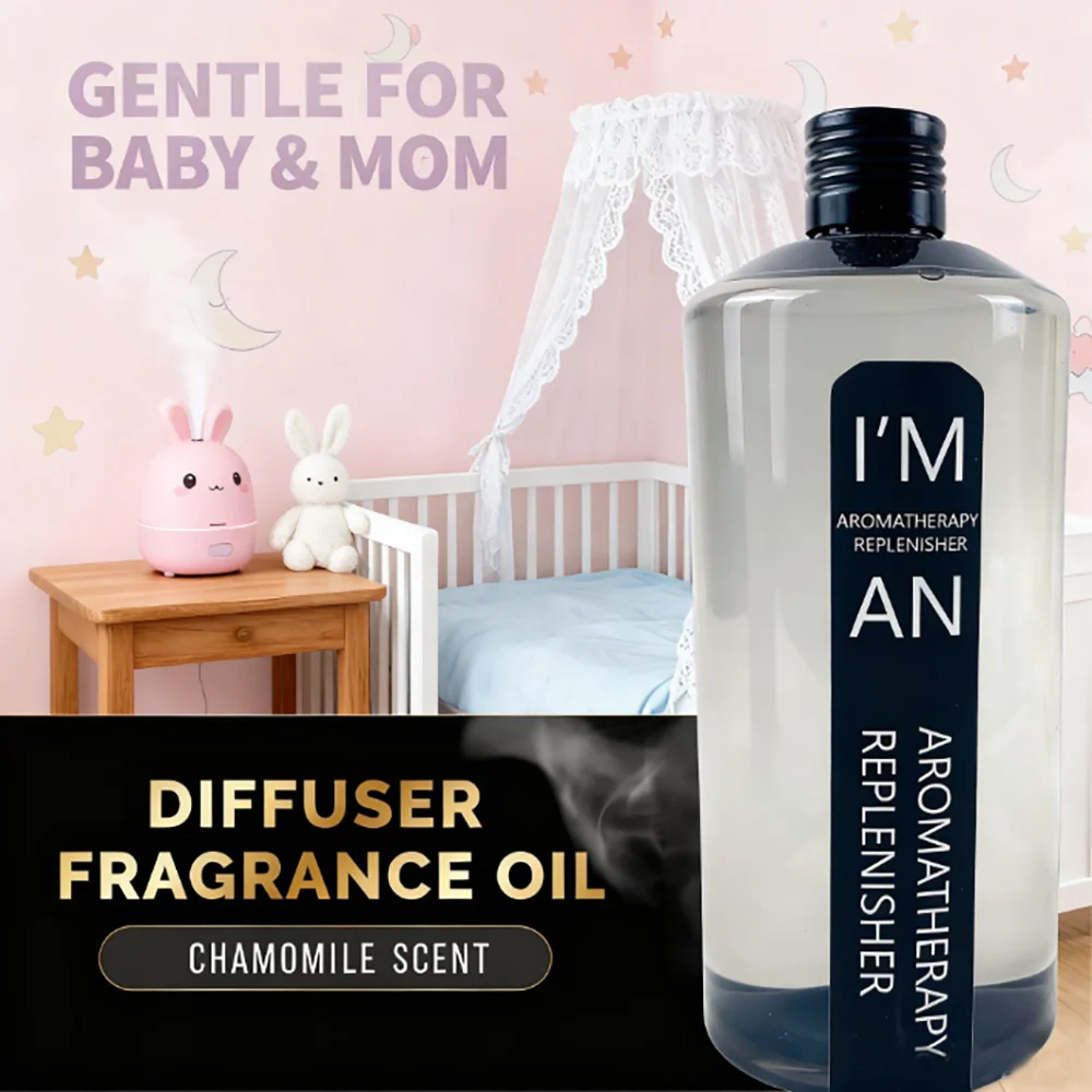 

500ml Fireless Aromatherapy Replenisher Hilton Fragrance Diffuser Fluid Office Hotel Room Refreshing air Perfume Essential Oils