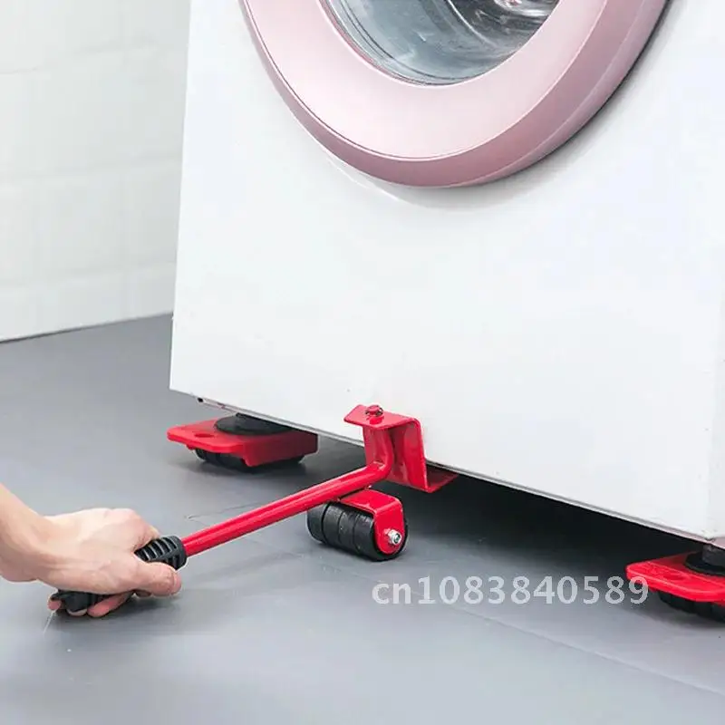 

Heavy Furniture Moving Tool Transport Lifter Shifter Sofa Refrigerator Washing Machine Wheels Slider Roller Mover Device 5pc/set