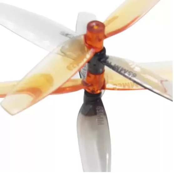 4-8 пар пропеллеров Gemfan 75MM-2, 3-дюймовые лопасти, вал 1 мм для DJI Tello и Freestyle RC.