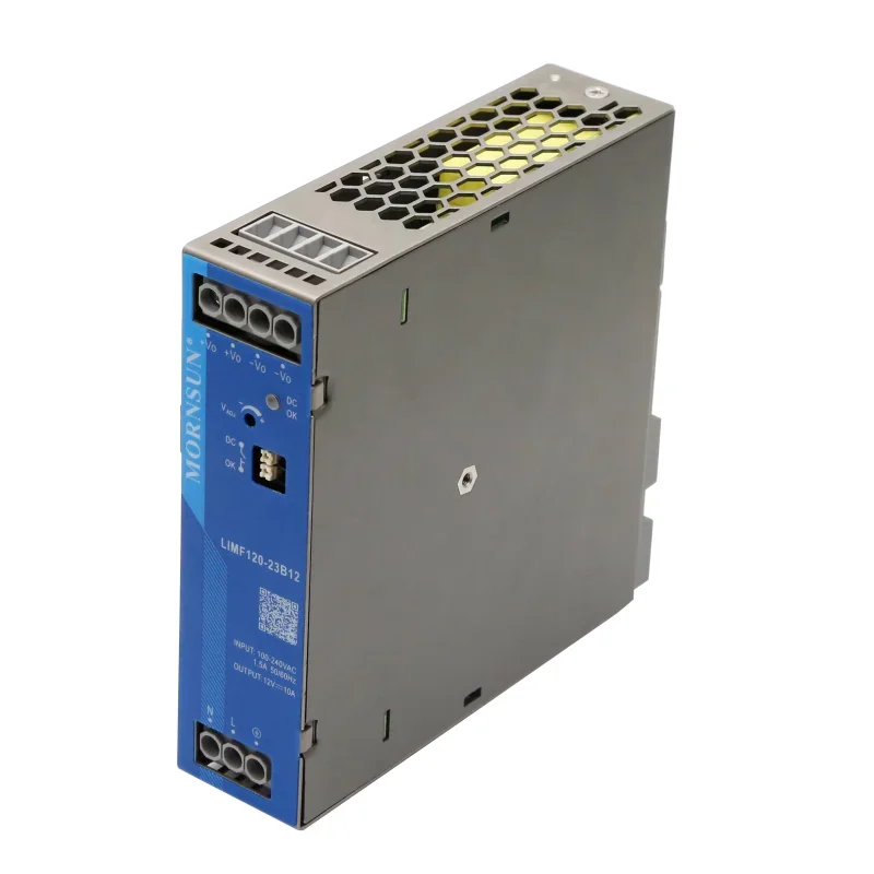 LIMF120-23B12/24/48 120W Rail Power Supply, Input Voltage 85 -277VAC/120 - 39