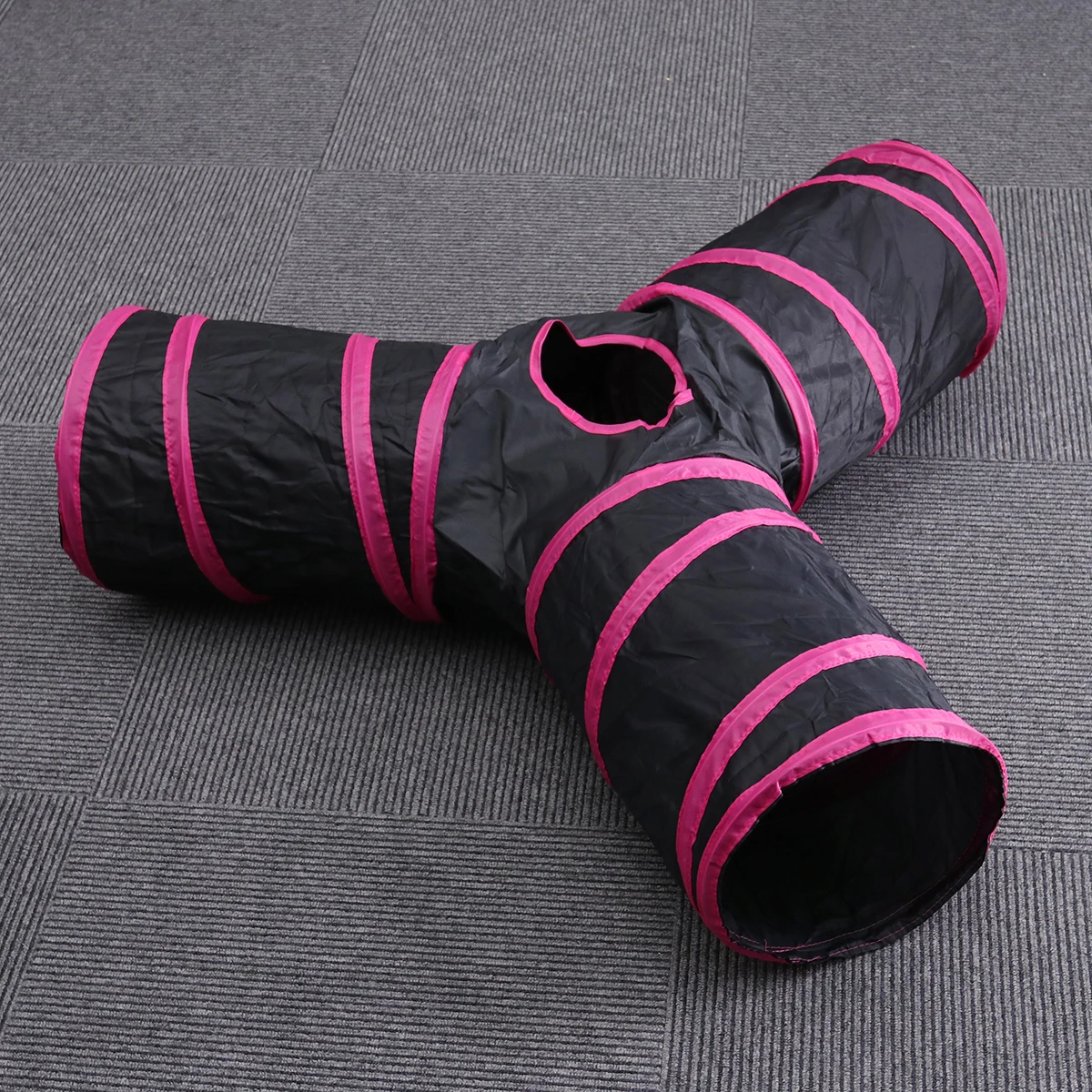 

Foldable Cat Pet Channel Channel Durable Animal Toy Hamster Tube Small Cat Tunnel House Portable Storage Bag