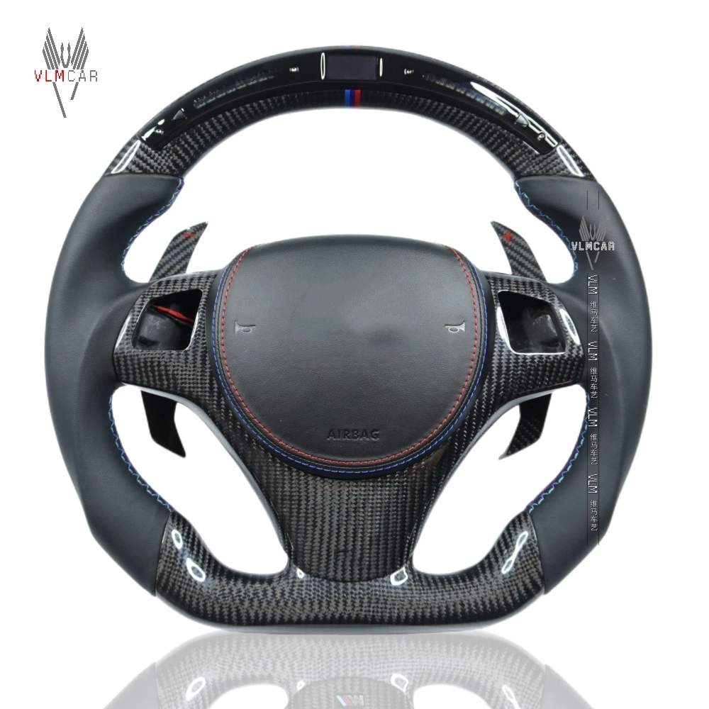 

VLMCAR Custom Carbon Fiber Steering Wheel for BMW E92 M3 - Premium Custom Performance And Luxury Upgrade Perfect Fit
