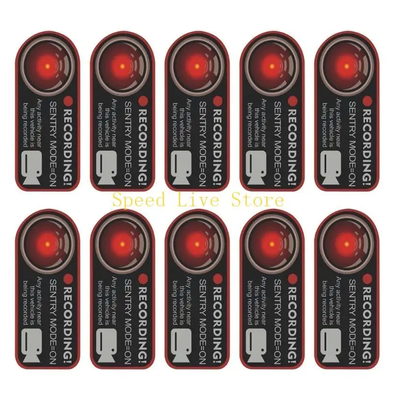 547C watchful Car Sticker with Waterproof Designs Remote Monitoring Vehicle Surveillances Decal for Safe Parking Environments