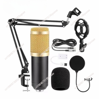 BM800 Condenser Microphone, V8 Mobile Phone, Sound Card, Cross-border, Live streaming, Computer, Computer