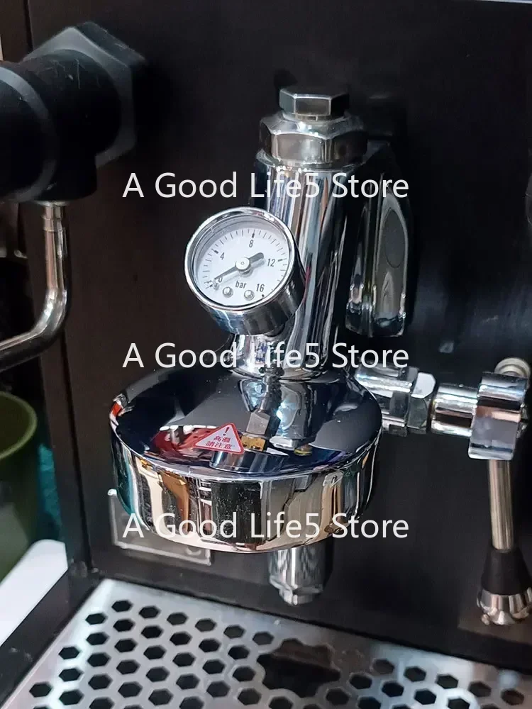 

Made in China, suitable for E61 semi-automatic coffee machine brewing head, water pressure display gauge, pressure display