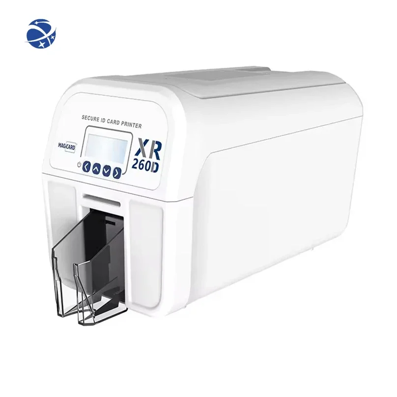 Yunyi Single double side printing digital mart trading driver license plastic business credit pvc ID card printer