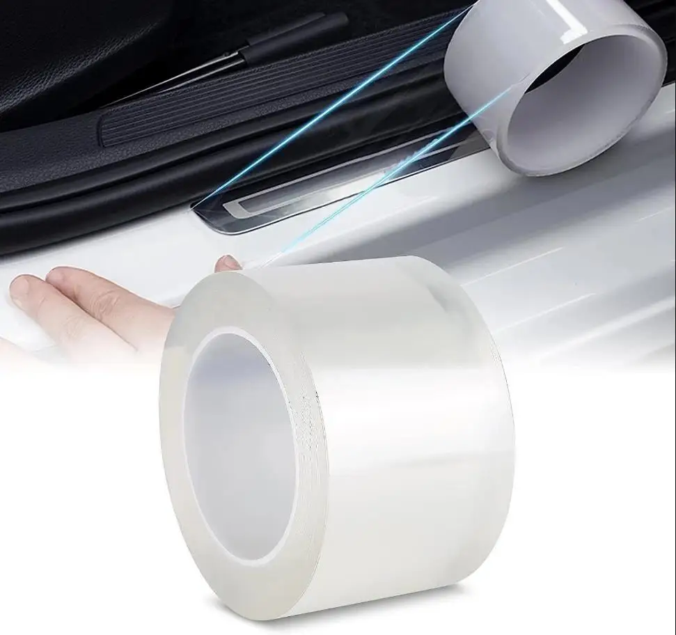 

Kitchen Waterproof Mildew Strong Bathroom Toilet Crevice Strip Transparent Adhesive Tape Pool Water Seal 1Roll Single Nano Tape