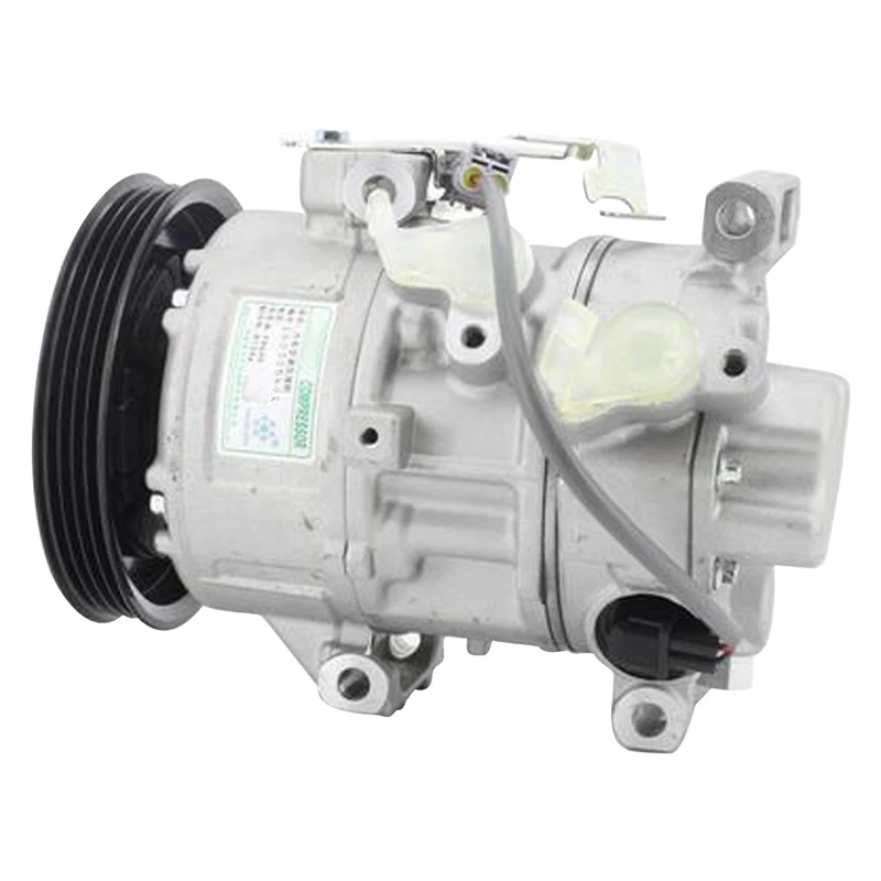 

4PK Air Conditioning Compressor 4472601178 AC Compressor 447260-1178 Compatible with Toyota Yaris 2007-2013 Denso 5SE11C