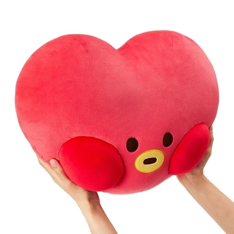 Новая аниме Kawaii BT21 Tata Cooky Minini, плюшевая кукла Shooky Mang, подушка, милая подушка для сна, украшение для спальни, подарок для пары
