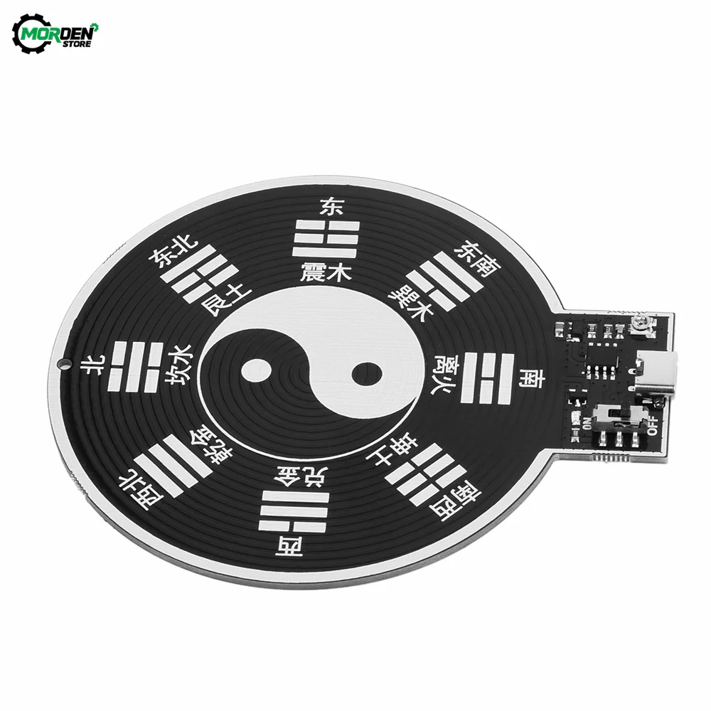 TYPE-C DC5V 7.83Hz Schumann Resonances Generator Ultra-Low Frequency Pulse Wave Generator Type-C Audio Resonator