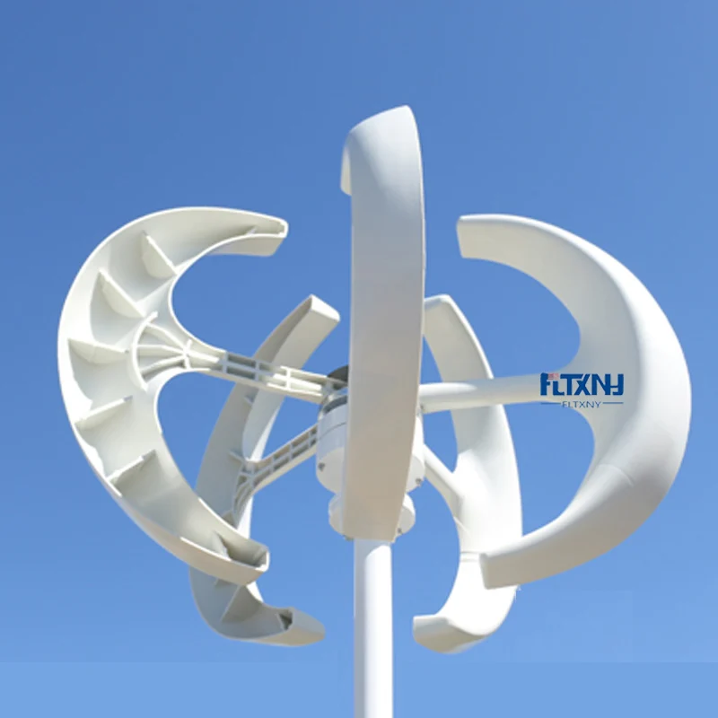 10KW 5KW Vertical Axis Wind Turbine Generator 12V/24V/48V Permanent Magnet Free New Energy Strong Power AC Output For Home Use